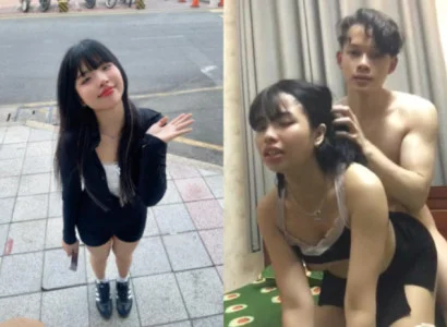 cô bạn chubby dễ thương chia sẻ những giây phút hòa quyện